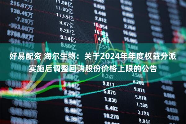 好易配资 海尔生物：关于2024年年度权益分派实施后调整回购股份价格上限的公告