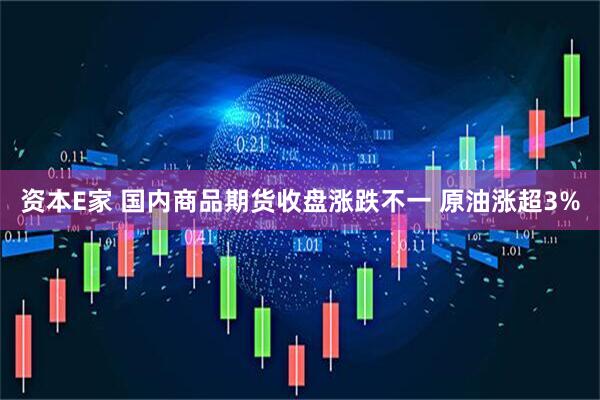 资本E家 国内商品期货收盘涨跌不一 原油涨超3%