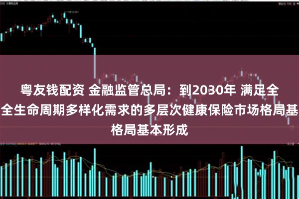 粤友钱配资 金融监管总局：到2030年 满足全人群和全生命周期多样化需求的多层次健康保险市场格局基本形成